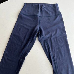 Lululemon Align Pant Crop 17" (Navy) (Size 6)